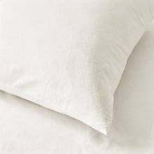 Carmine Washed Cotton Pillowcases (Set of 2)